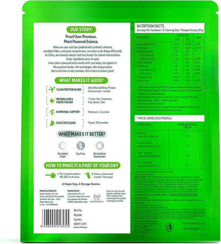 Oziva Protein & Herbs for Men - Chocolate Flavour, 500g - Image 7