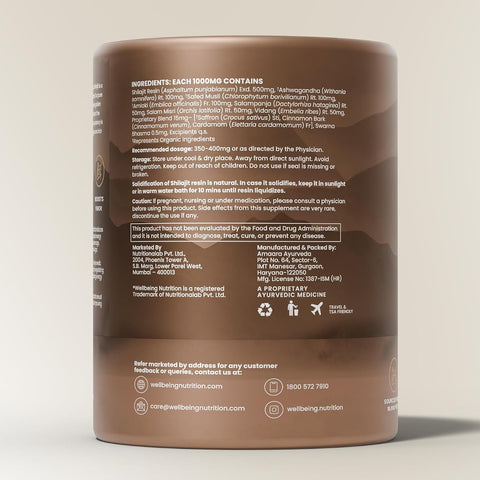 Wellbeing Nutrition Pure Himalayan Shilajit Gold Resin with Ashwagandha & 24K Gold - Image 7