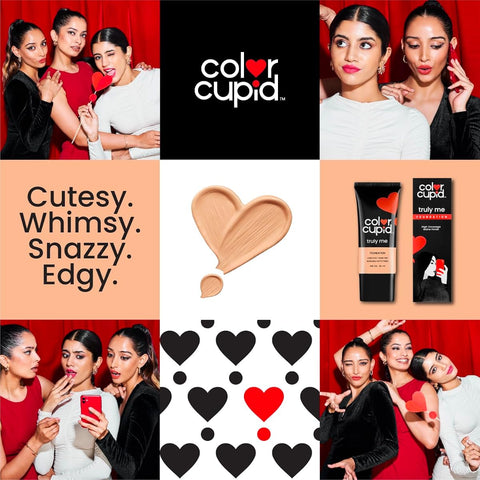 Color Cupid Truly Me Foundation with Hyaluronic Acid - Cinnamon F03, 30ml - Image 6