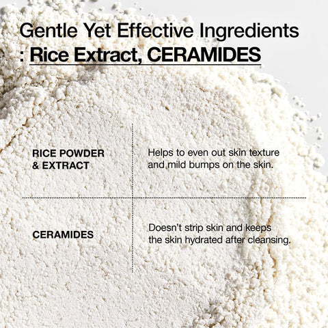 Anua Rice Enzyme Brightening Cleansing Powder with Ceramides - 40g - Image 5