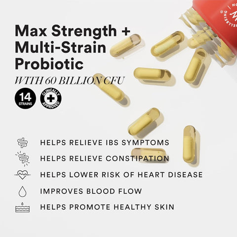 Wellbeing Nutrition Slow Virgin Omega 3 Capsules - Vegan, 20 Billion CFU Probiotics - 60 Capsules - Image 2