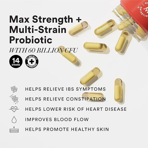 ويل بينغ نيوتريشن سلو | بروبيوتيك يومي 60 كبسولة