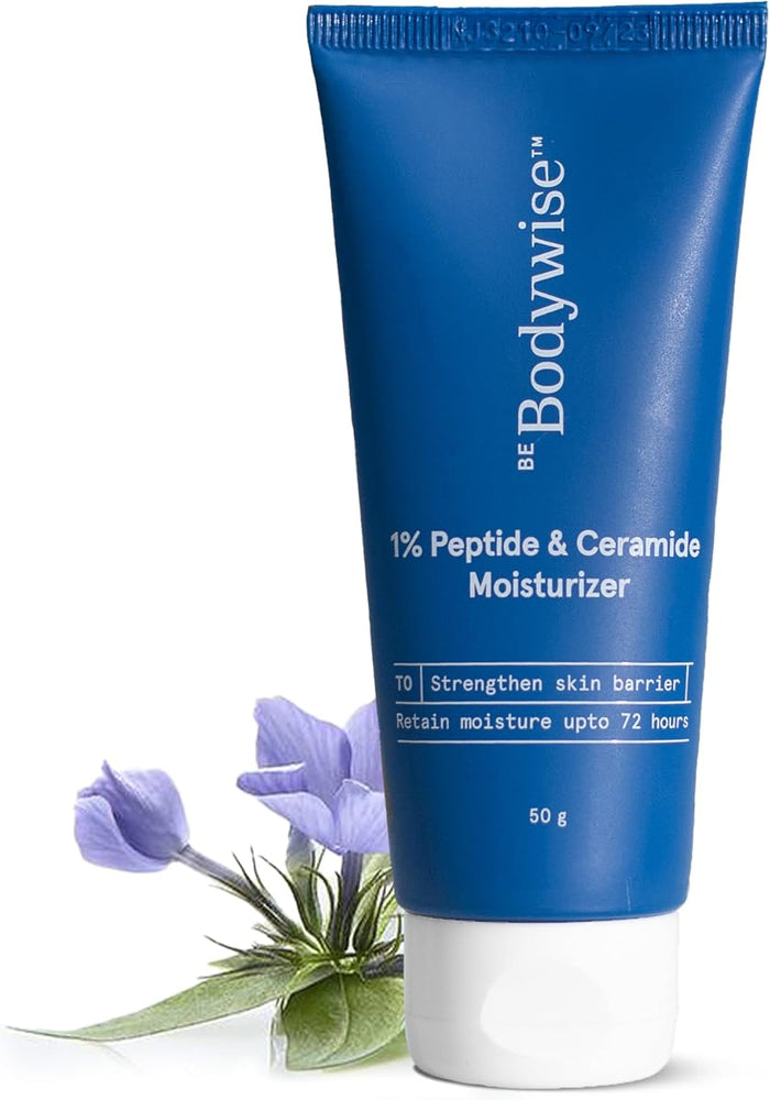 Be Bodywise 1% Peptide & Ceramide Face Moisturizer - 50g