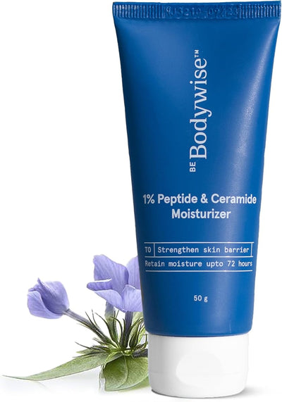 Be Bodywise 1% Peptide & Ceramide Face Moisturizer - 50g