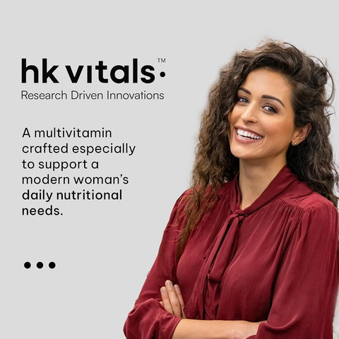 HK Vitals Multivitamin For Women - Zinc, Vitamin C & D - 30 Tablets - Image 2