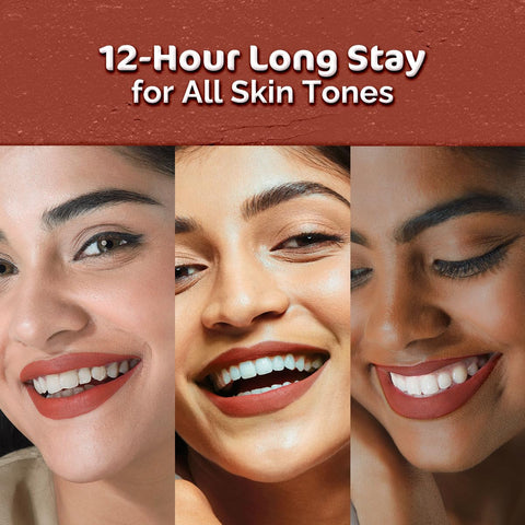ME Moisture Matte Long Stay Lipstick 16 Hazelnut Brown 2g