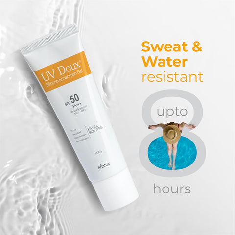 Brinton UV Doux Face & Body Sunscreen Gel SPF 50 PA+++, 100g - Image 6