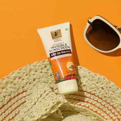 Pilgrim Vitamin C Invisible Sunscreen SPF 50 PA+++ Gel – 45ml - Image 5