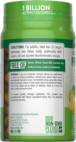 Nature's Truth Probiotic Gummies - 50 Gummies