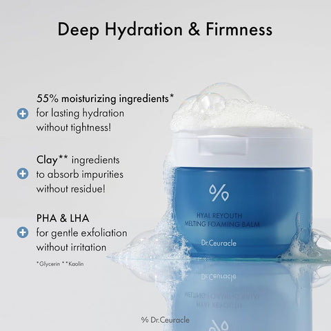 Dr.Ceuracle Hyal Reyouth Melting Foaming Balm - 100ml Face Cleanser - Image 5