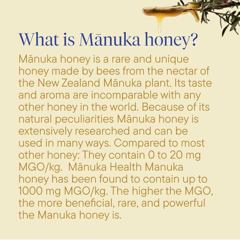 Manuka Health MGO 263+ Manuka Honey - 100% Pure New Zealand Honey, 250g - Image 3