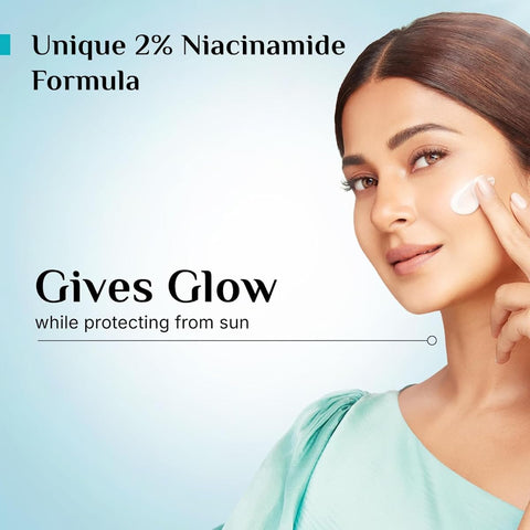 Pilgrim 2% Niacinamide Glow Gel Sunscreen SPF 50+ with Squalane - 50g - Image 4