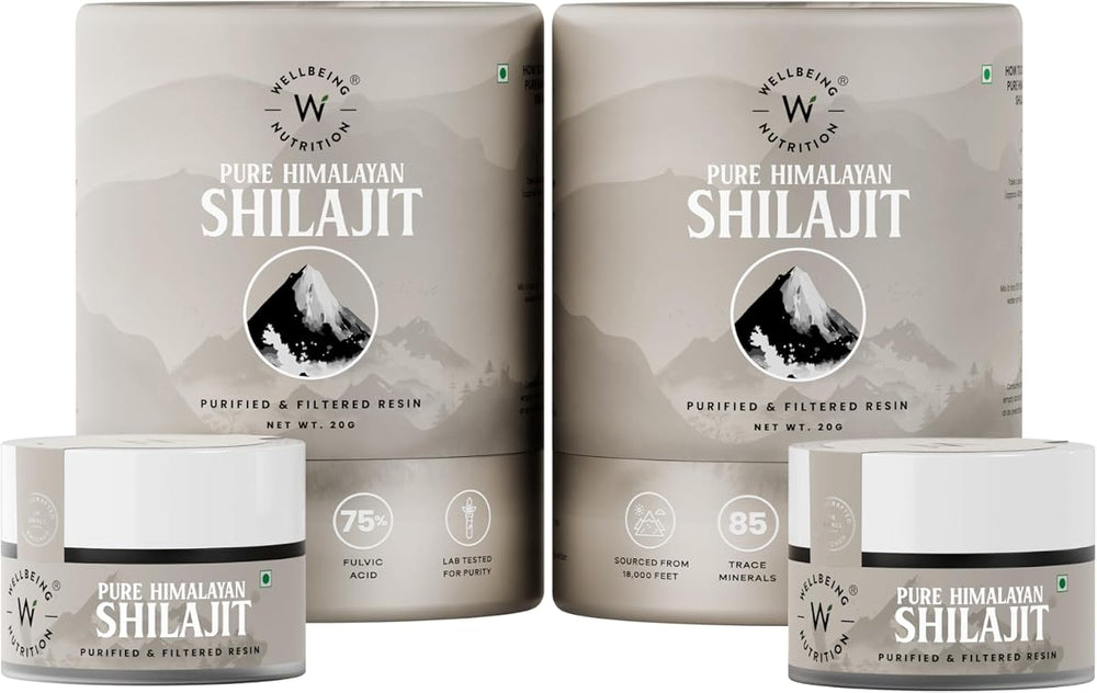 Wellbeing Nutrition Pure & Natural Himalayan Shilajit Resin - 20g