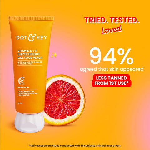 Dot & Key Vitamin C + E Gel Face Cleanser - 100ml - Image 5