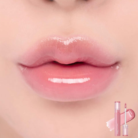Rom&Nd Glasting Colour Gloss - Nude Pink Peony Ballet, 01 Shade - Image 2