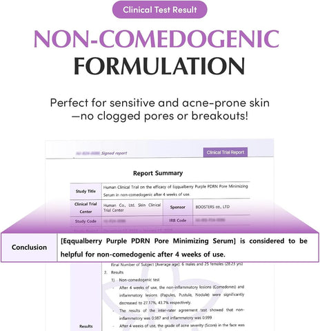 Eqqualberry Purple PDRN Serum - Vegan Collagen, Niacinamide & CICA, 30ml - Image 7