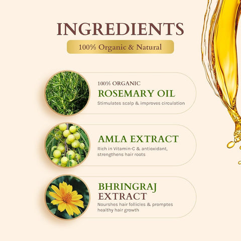Lotus Organics+ Hair Fall Control Multi-Herbs Oil - 200ml - Image 4