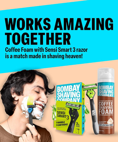 Bombay Shaving Company Coffee Shaving Foam with Macadamia & Olive - 266 ml - Image 7