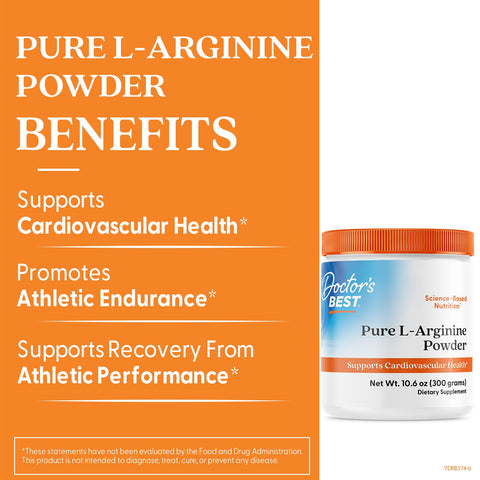 DR BEST PURE L-ARGININE POWDER 300G