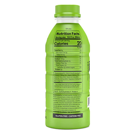 Prime Hydration Drink Sports Beverage LEMON LIME 16.9 Fl Oz