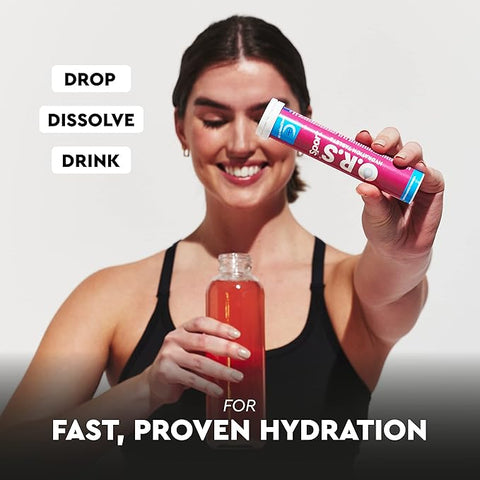 O.R.S Sport Hydration Tablets Natural Mixed Berry Flavour 20 Tablets