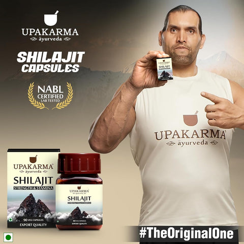 Upakarma Ayurveda Shilajit Capsules - 100% Pure, 1200mg Daily Dosage, 90 Veg Capsules - Image 2