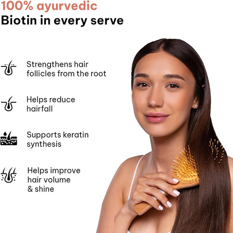 HK Vitals Biotin Tablets - Vitamin B7 Supplement for Hair, Skin & Nails, 90 Count - Image 6