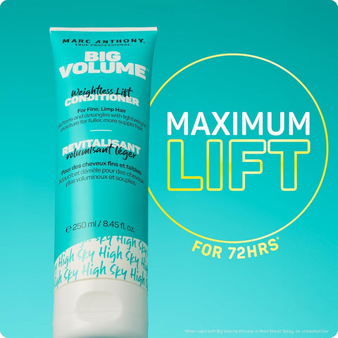 Marc Anthony Dream Big Volume Thickening Conditioner - 250ml - Image 3