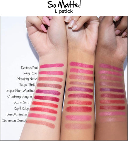 Nykaa So Matte! Lipstick with Jojoba Oil - Frisky Fuschia 02, 4.2g - Image 6