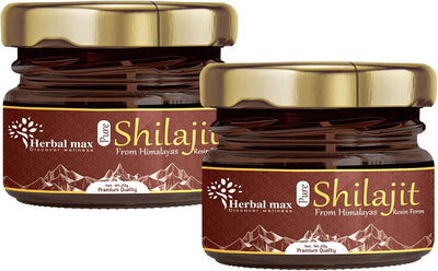 Herbal Max Himalayan Shilajit Resin - Performance Booster - 20g