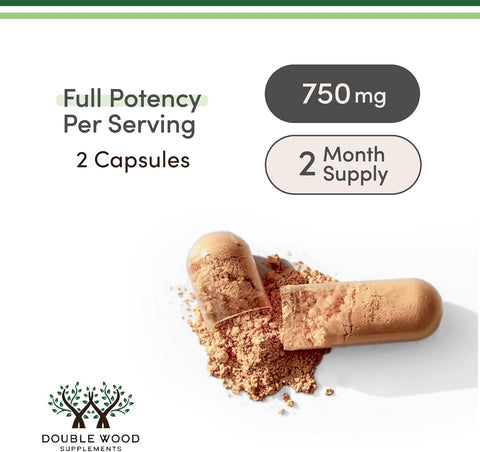 Doublewood Resveratrol Supplement - 500mg, 120 Vegan Capsules - Image 6