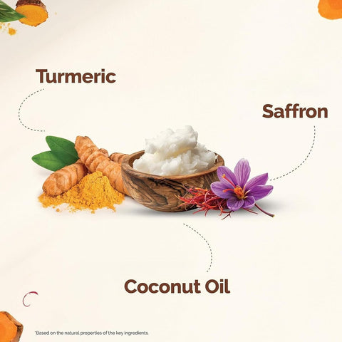 Mamaearth Ubtan 6 Step Facial Kit - Turmeric & Saffron, 60g - Image 5