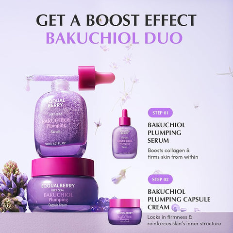 Eqqualberry Bakuchiol Hydrating Face Serum with Niacinamide & Hyaluronic Acid - 30ml - Image 7