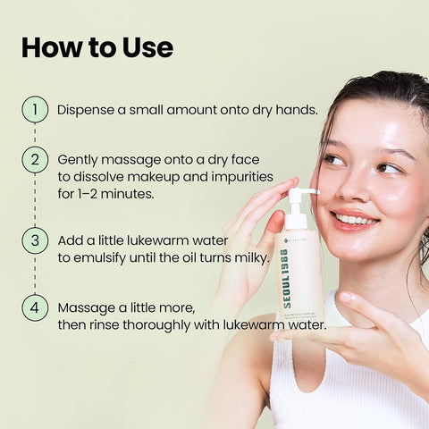 K-SECRET SEOUL 1988 Deep Cleansing Oil - Cica & Probiotics, 200ml - Image 7