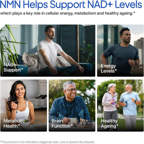 Decodeage Uthever NAD+ Capsules - 1000mg NMN, 60 Count - Image 5
