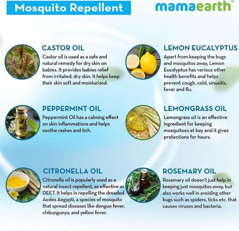 Mamaearth Anti Mosquito Fabric Roll-On - 100% Natural, DEET-Free, 8ml - Image 8