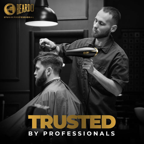 Beardo Tornado Hair Dryer - 2000W Professional, 3 Attachments - Image 8