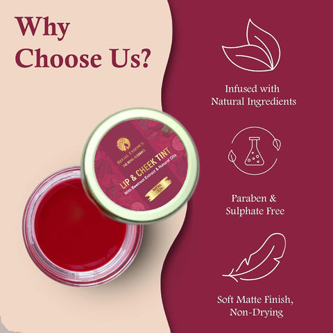 Vedapure Regal Essence Beetroot Matte Lip Tint Red, 5GM – image 3