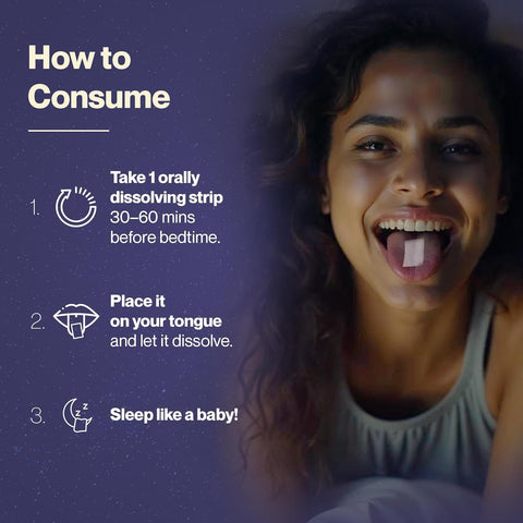 Setu Sleep Restore Melatonin 5mg - 30 Orally Dissolving Strips