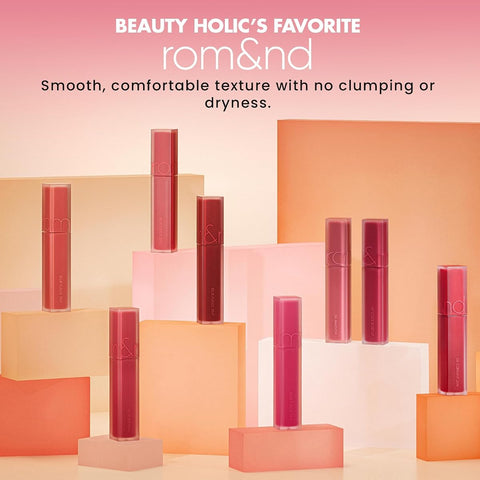 Rom&Nd Blur Fudge Tint 13 Cooling Up - Velvety Matte Lip Tint - Image 7