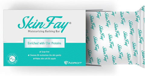 SKINFAY Face Moisturiser with Oat Proteins & Aloe Vera - Soap-Free, 75gm - Image 3