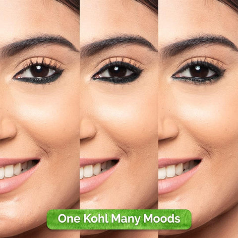 Mamaearth Charcoal Black Long Stay Kajal with Castor Oil & Chamomile, 1.2g - Image 4