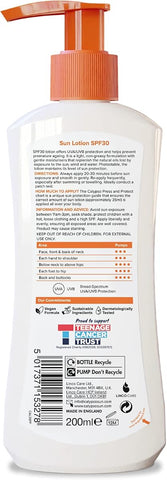 Calypso Press and Protect SPF30 Sun Lotion, Water Resistant, 200ml - Image 3