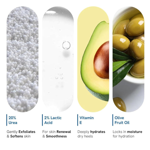 Bebodywise 20% Urea Foot Roll-On 75Ml