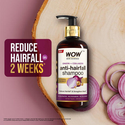 WOW Skin Science Onion Red Seed Oil Shampoo - 300ml - Image 8