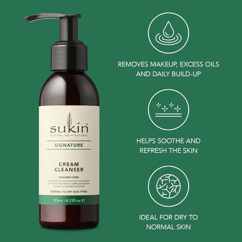 Sukin Cream Cleanser with Natural Oils - 125 ml - Image 5