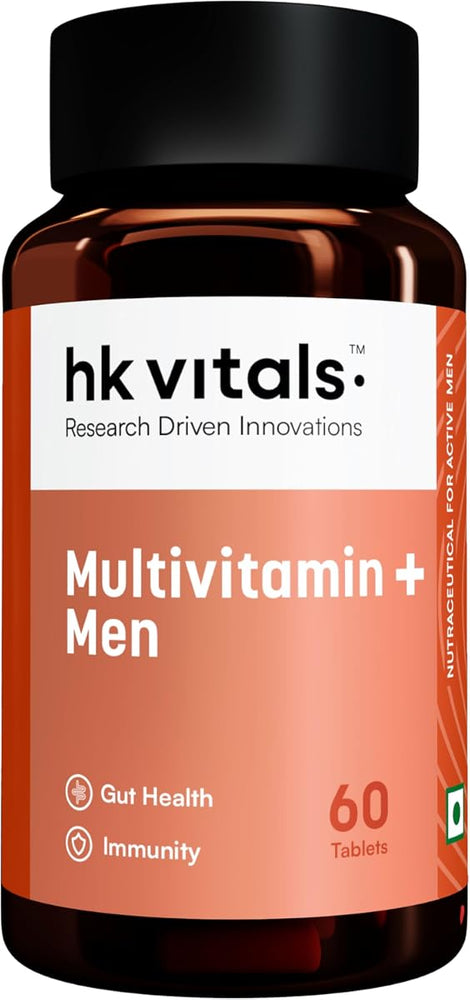 HK Vitals Multivitamin Plus Men - Vitamins & Minerals, Advanced Formula, 60 Tablets