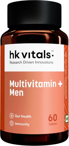 HK Vitals Multivitamin Plus Men - Vitamins & Minerals, Advanced Formula, 60 Tablets
