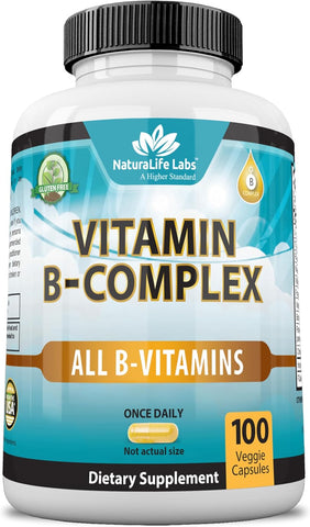 NaturaLife Labs Vitamin B-Complex 100 Capsules