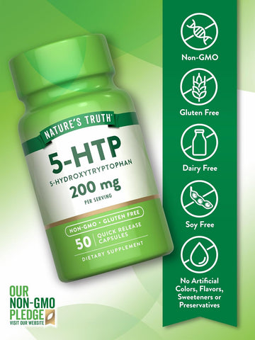 Nature's Truth 5 HTP - 50 Capsules